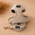 Bundle – Twill Sand | Hundesele + Bånd
